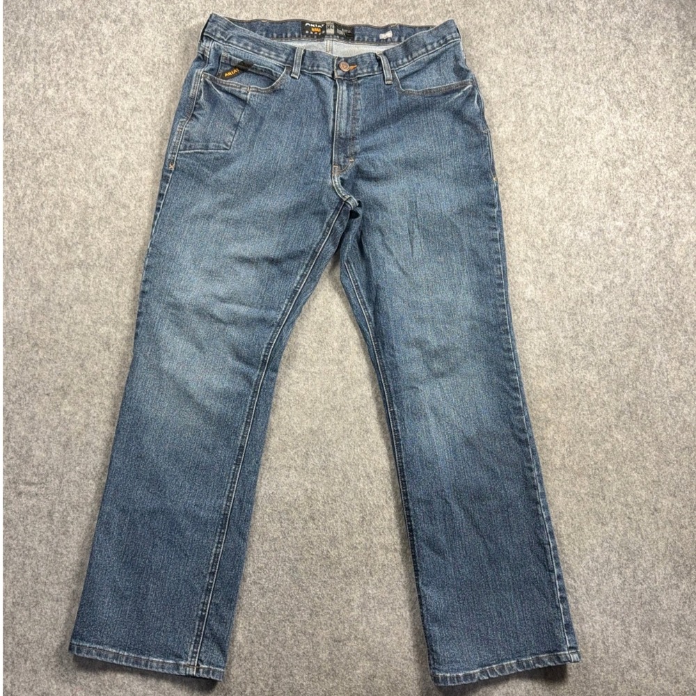 Ariat Rebar M4 Carbine Bootcut Jeans Men's Tagged 36x32 Meas 36x30